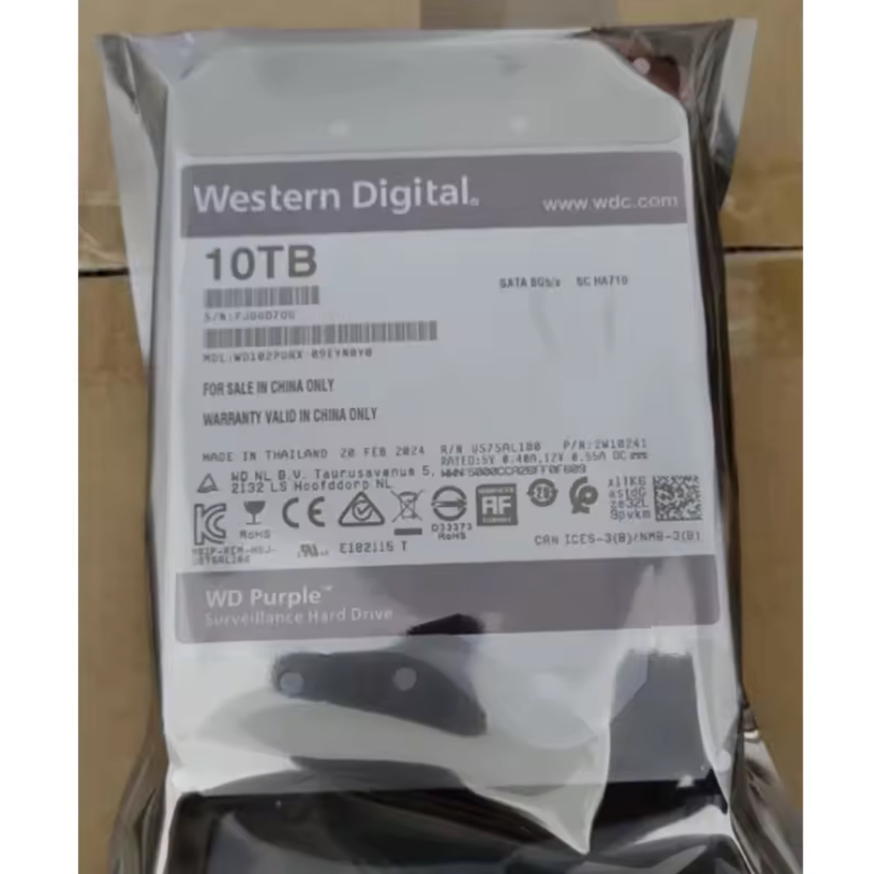 otros electronicos - WD purpura Disco duro HDD 10TB 