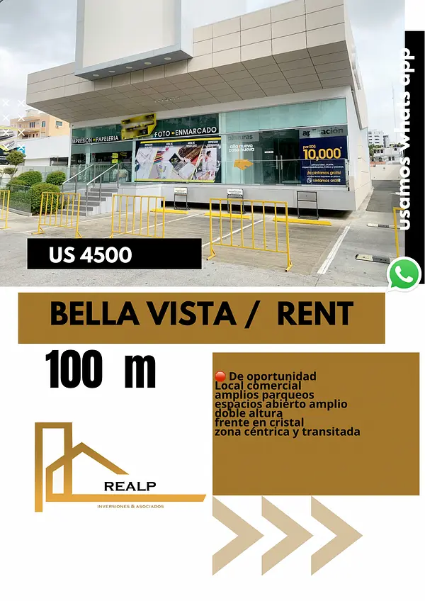 oficinas y locales comerciales - Local exclusivo en bella vista 1