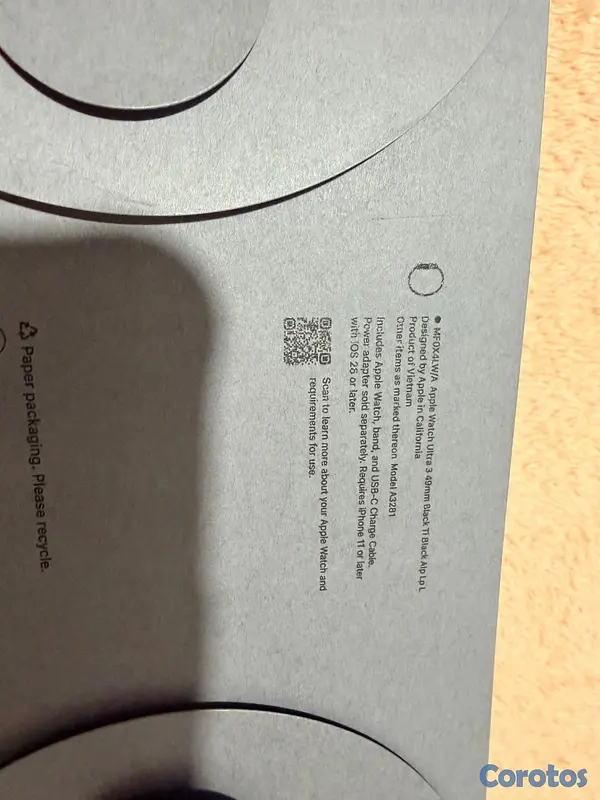 joyas, relojes y accesorios - Apple Watch Ultra 3 2