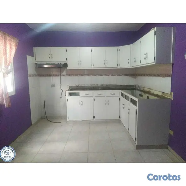 cocina - Gabinete en madera hidrofuga blanco  3