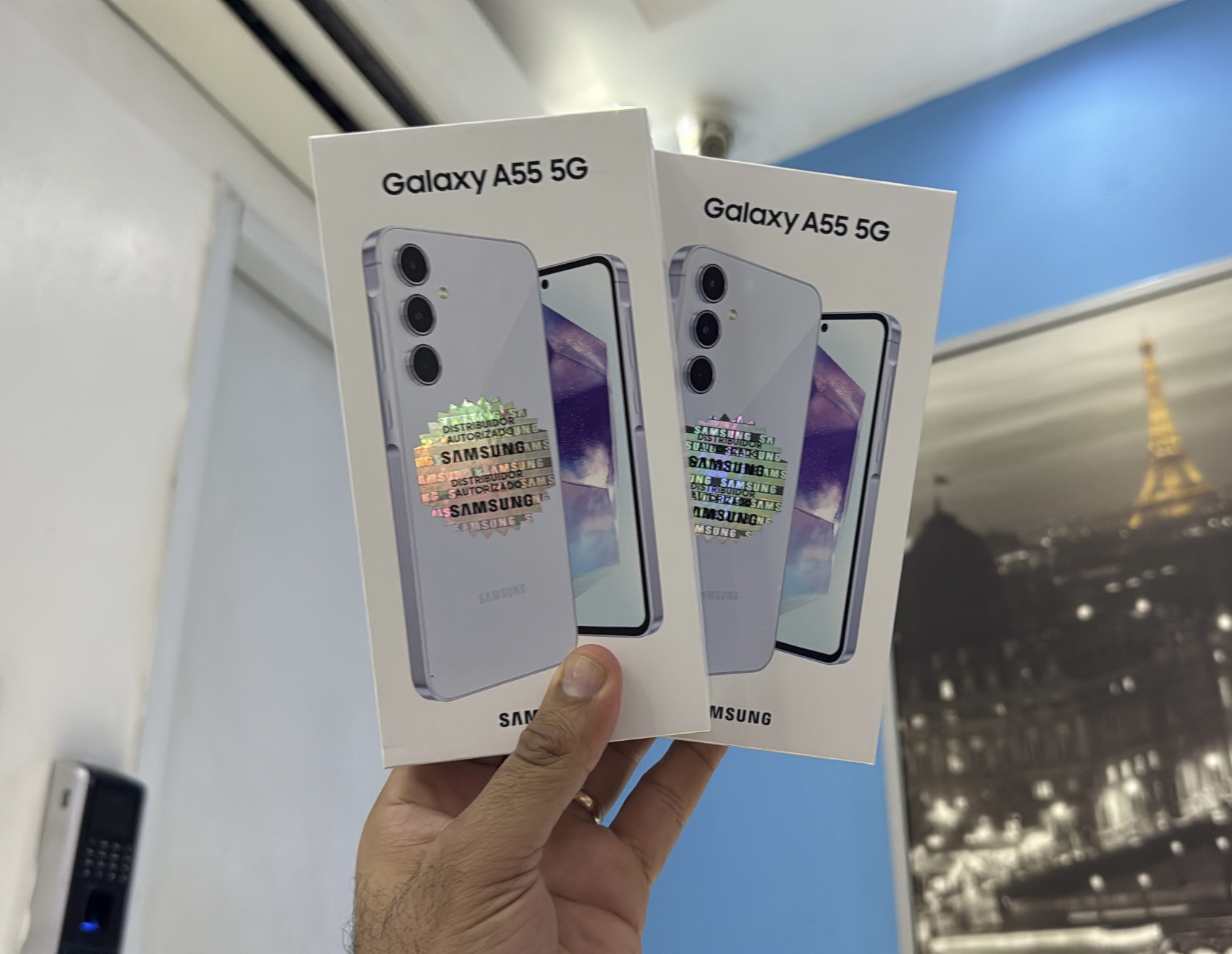 celulares y tabletas - Samsung Galaxy A55 256GB / 8GB RAM Nuevos $ 21,500