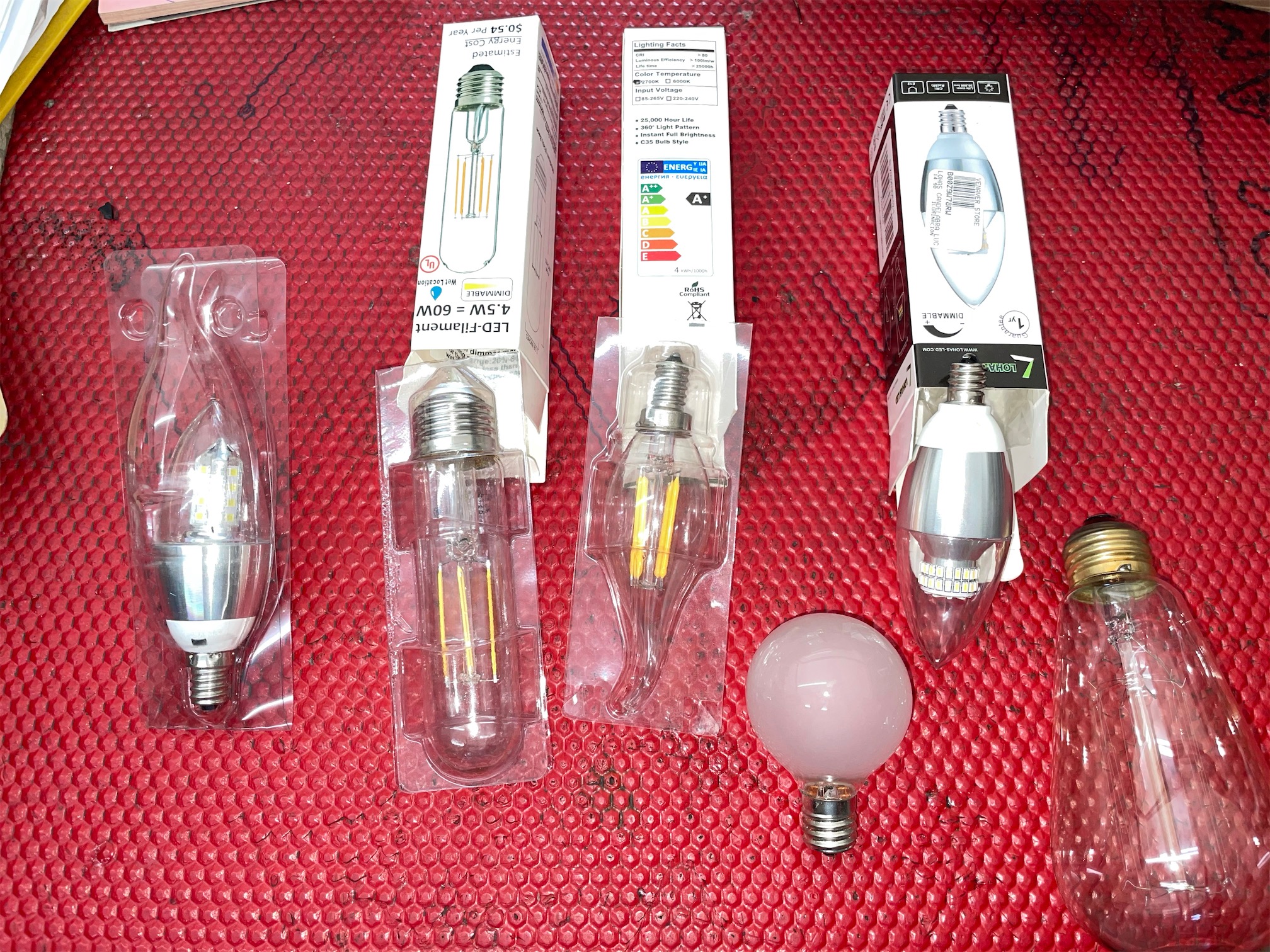 decoración y accesorios - Bombillos de lamparas