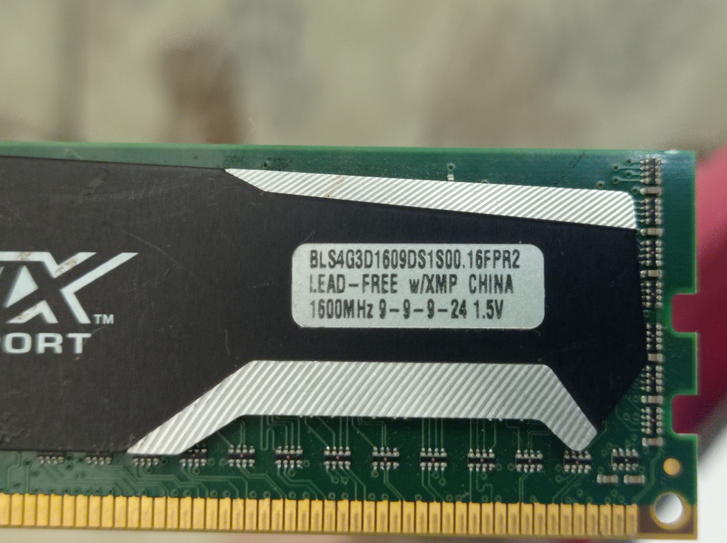 computadoras y laptops - MEMORIAS CRUCIAL BLALLISTIX 

Ballistix PC3-12800 (DDR3-1600)  (RAM)  1