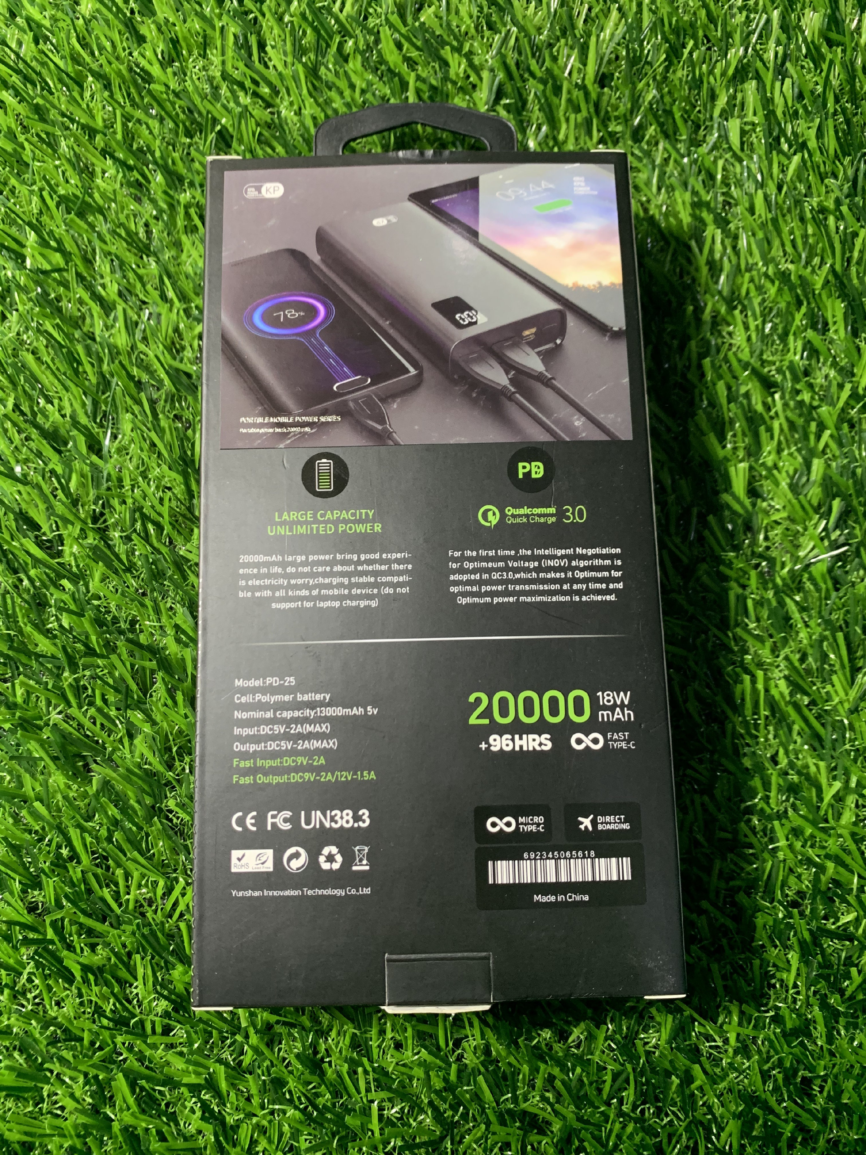 celulares y tabletas - cargador portátil KP 20000 mah  5