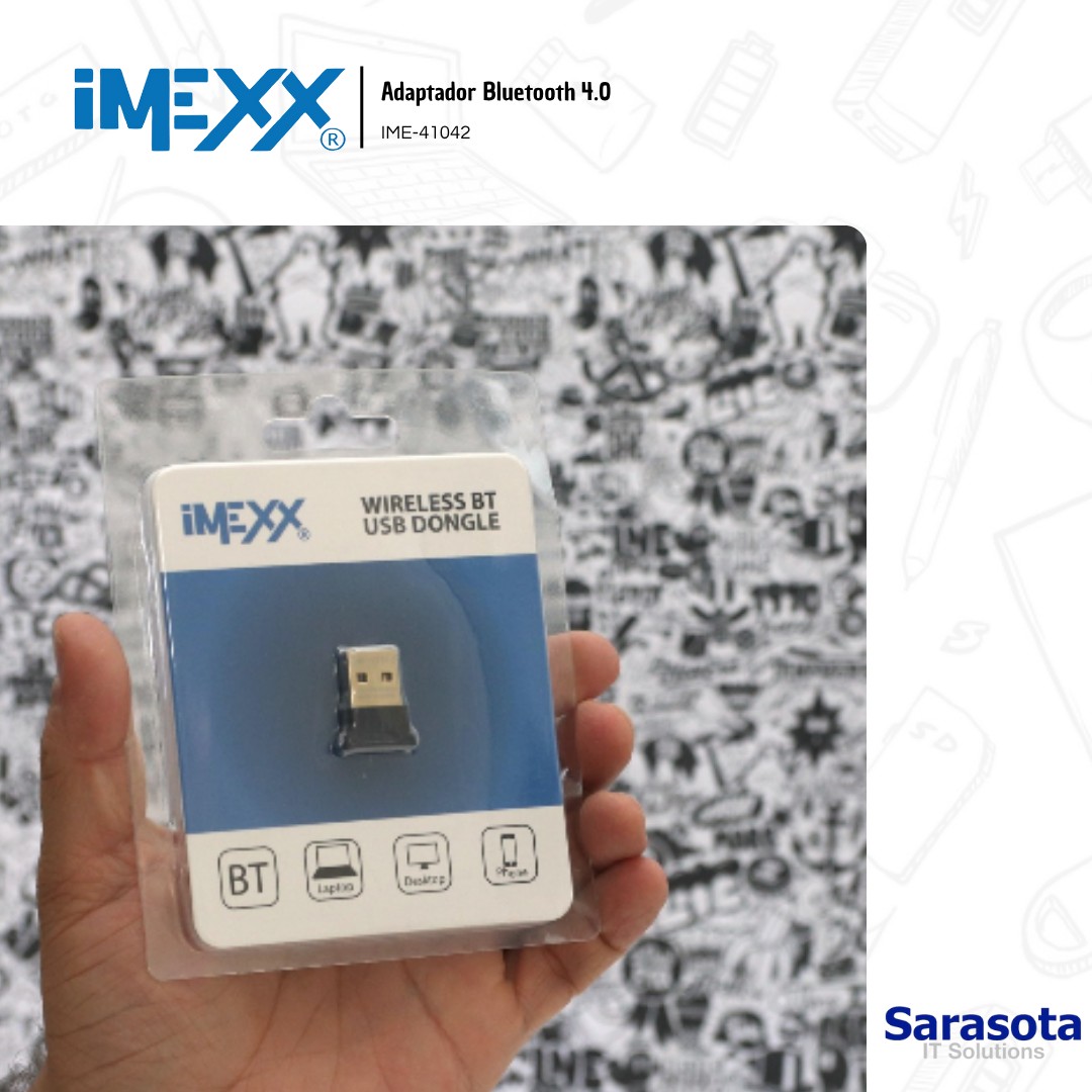 accesorios para electronica - Imexx Adaptador Bluetooth 4.0 1