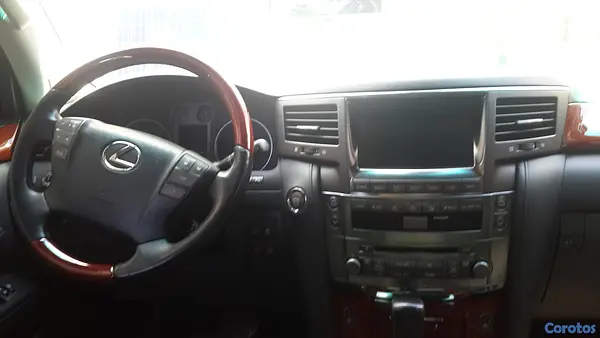 jeepetas y camionetas - LEXUS LX570 2009 GRIS PLOMO VERSION AMERICANA  3