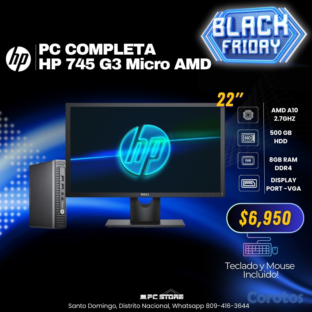 computadoras y laptops - BLACK FRIDAY DE MONITORES 1