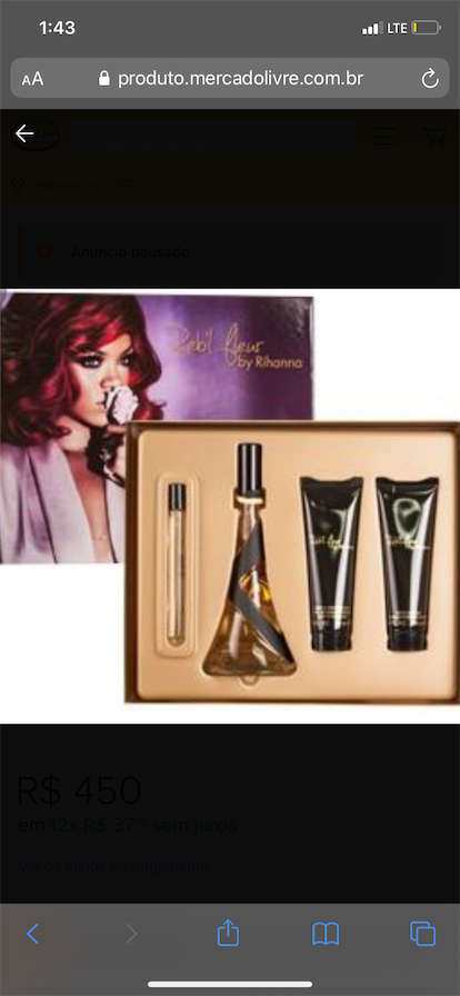 salud y belleza - Perfume de Rihanna nuevo.