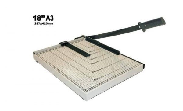 impresoras y scanners - Guillotina Metálica para Papel A3 (18″x15″) corta hasta 18x15 pulgadas 0