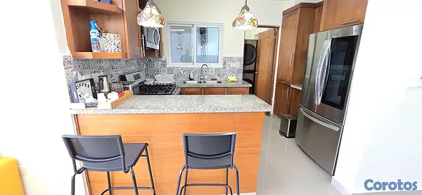apartamentos - vendo amueblado o sin muebles 6to piso con derecho azotea privada  10
