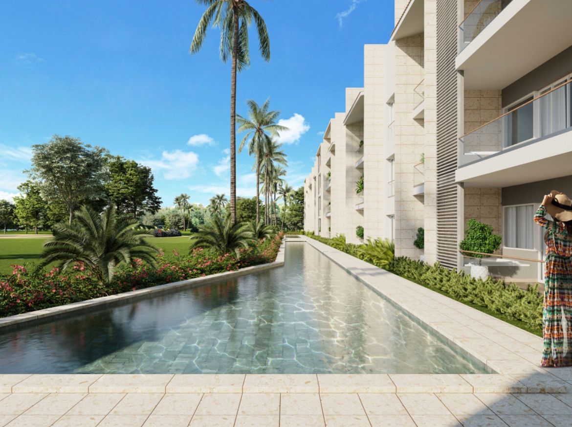 apartamentos - Apartamentos de lujos en Punta Cana en complejo de Cocotal 
