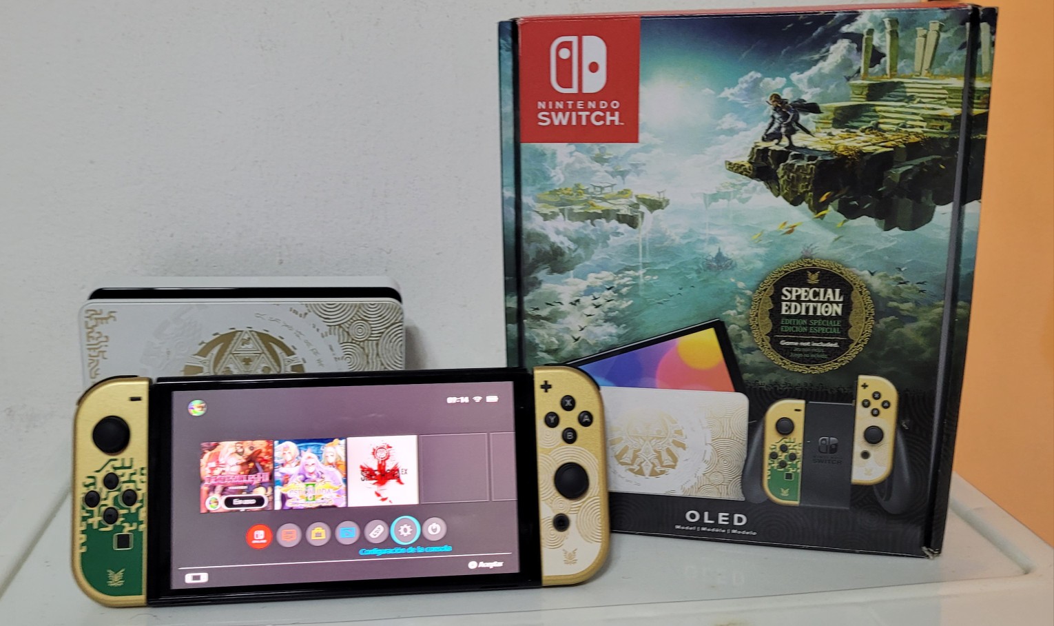 consolas y videojuegos - Nintendo Switch Oled Edicion Special New