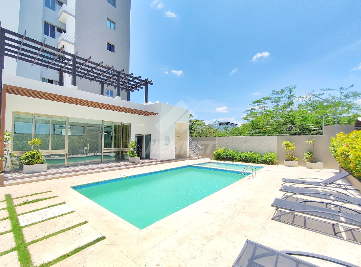 apartamentos - TORRE ASCENSOR Y PISCINA JARDINES DEL ESTE STGO. 2