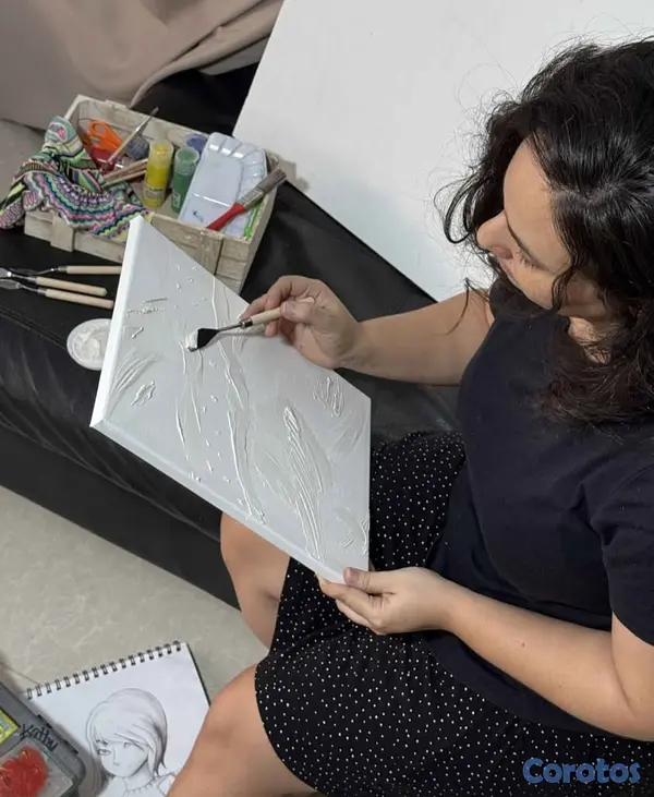 arte y antigüedades - 😍 HERMOSOS CUADROS 3D A MANO  6