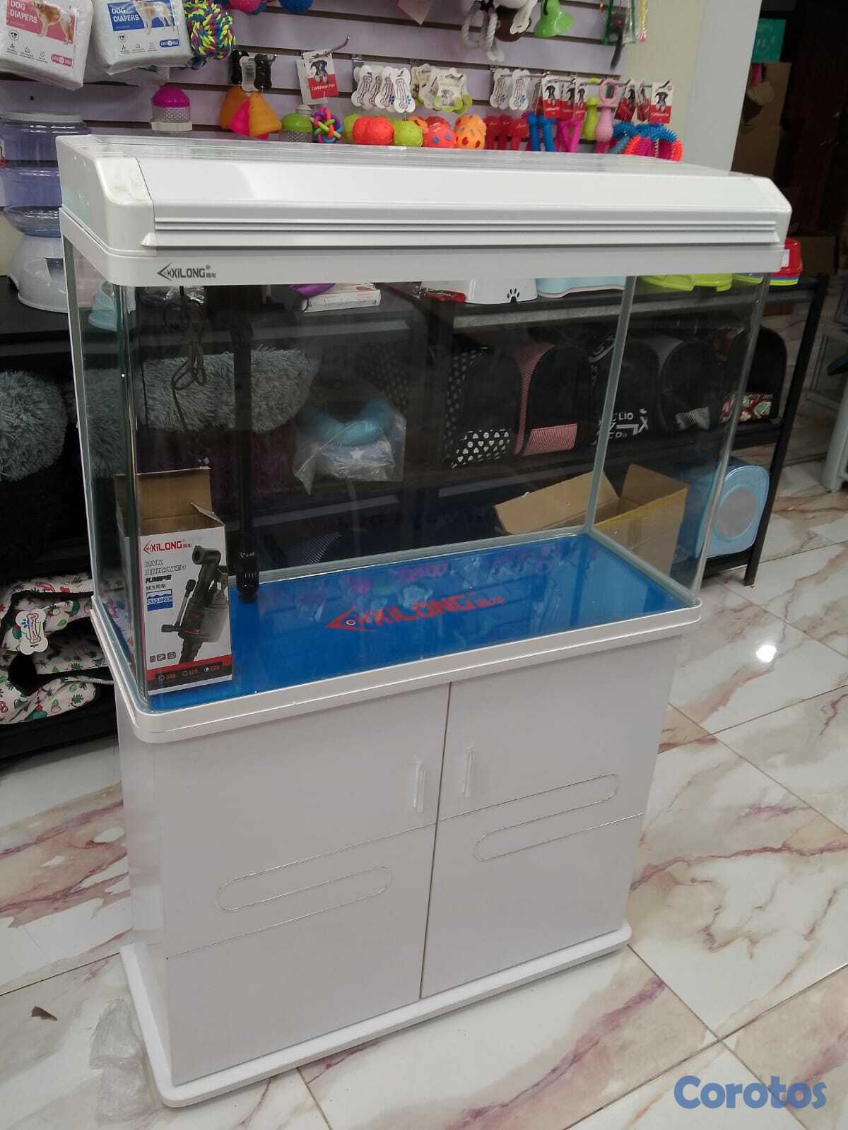 animales y mascotas - ACUARIOS, PECERAS IMPORTADOS CON MUEBLE. 7