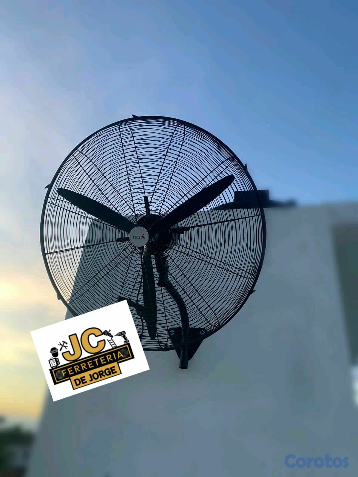 aires acondicionados y abanicos - abanico industrial de pared 30 pulgadas 