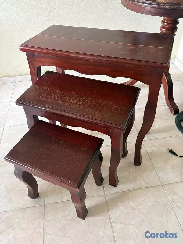 muebles y colchones - Juego de 3 mesas