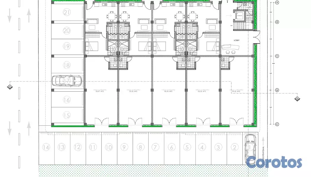 oficinas y locales comerciales - Bayahibe Dominicus - Proyecto de Aparatamentos modernos y locales comericlaes 4