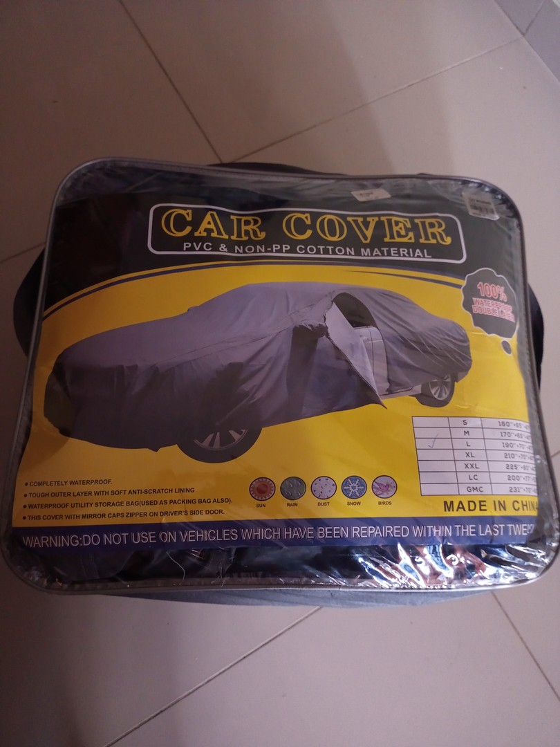 Cover / forro para carro tamaño(L) 190" 70" 47 doble capa de algodón.