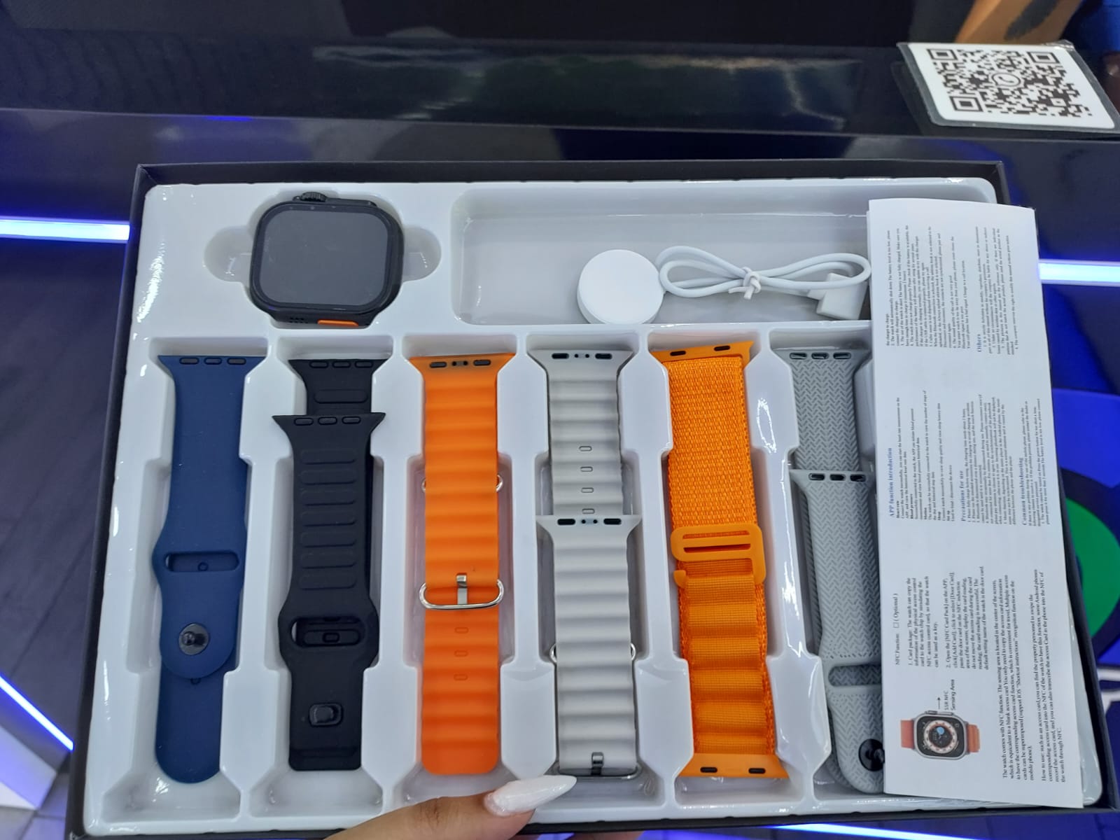 accesorios para electronica - SMART WATCH CON VARIAS CORREAS  3