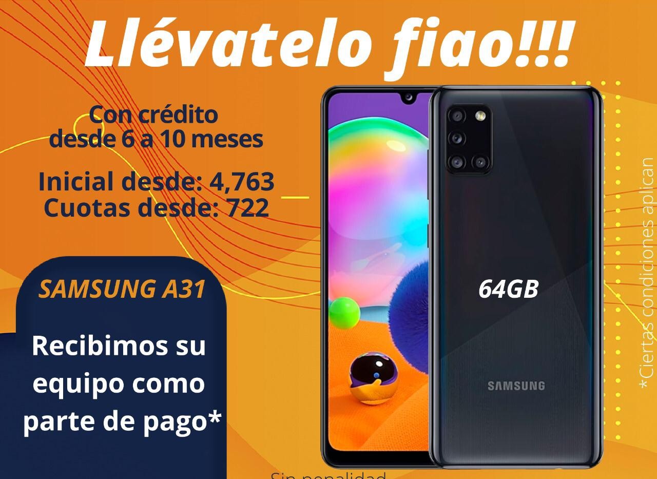 celulares y tabletas - celulares ‼️SAMSUNG A31 64GB‼️ telefonos
