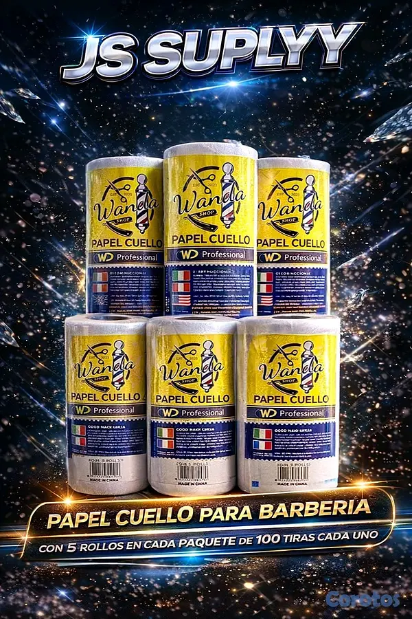 salud y belleza - Papel cuello para barbería 💈 3