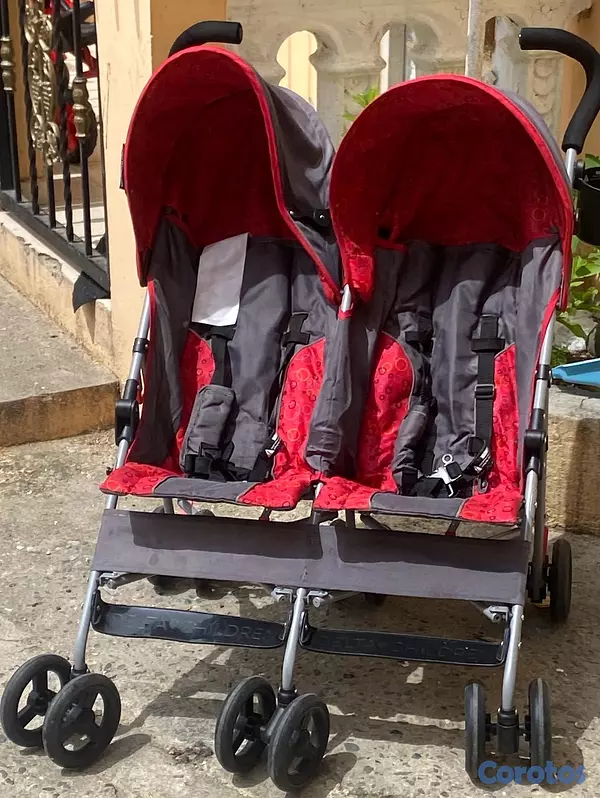 coches y sillas - coche doble  2