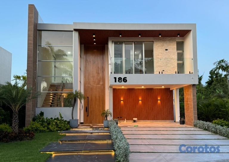 casas vacacionales y villas - Vendo hermosa villa en Playa Nueva Romana  1