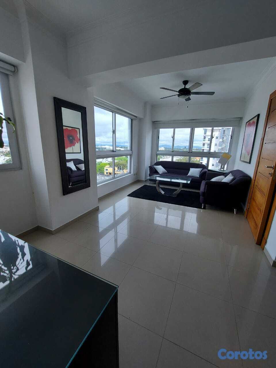 apartamentos - Piantini, ideal para ejecutivo o pareja hermoso apartamento totalmente amueblado 1