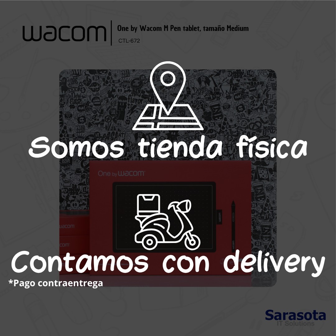 accesorios para electronica - One by Wacom Tableta Gráfica, Tamaño M 3