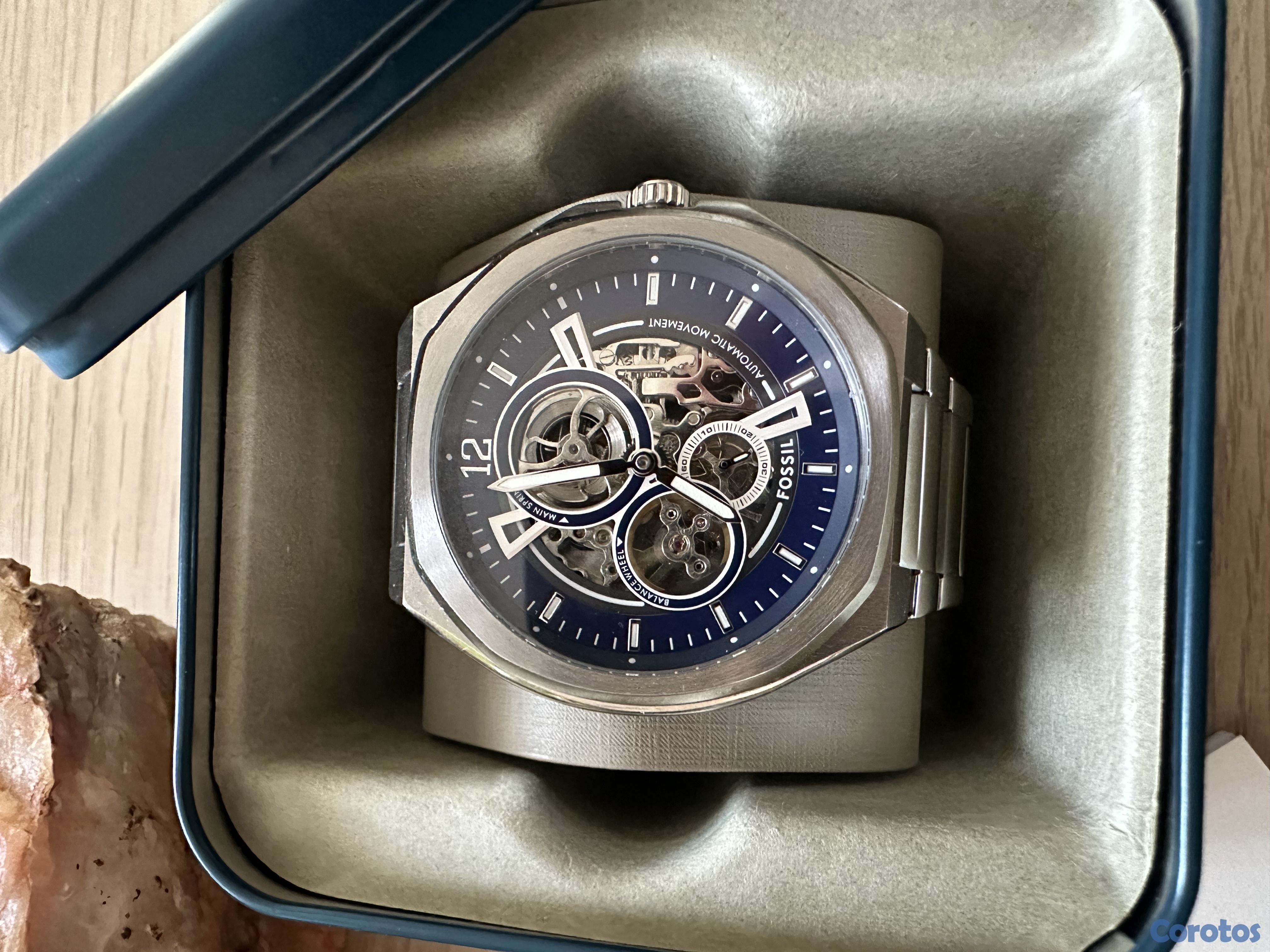 joyas, relojes y accesorios - Vendo reloj Fossil Evanston automatic  4