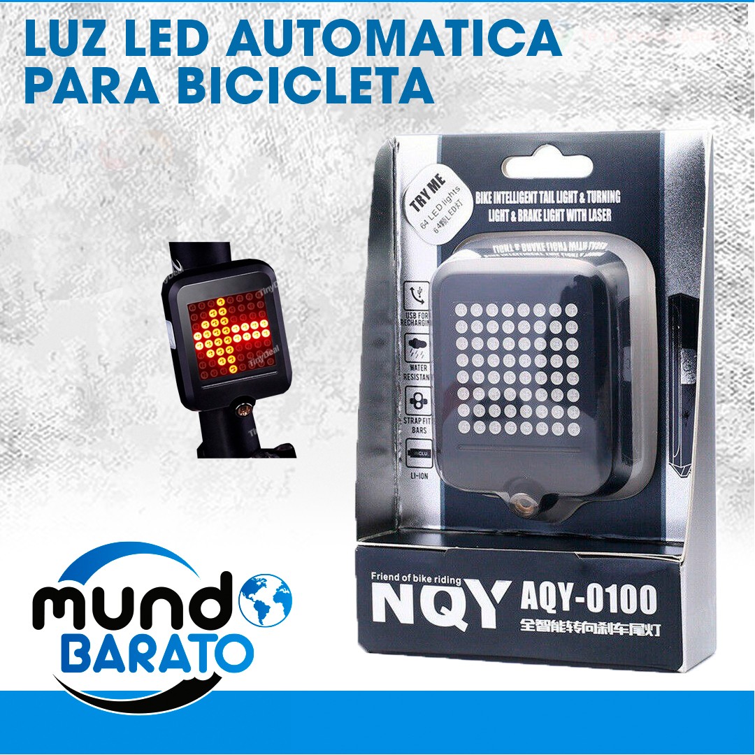 bicicletas y accesorios - Luz Led Señalizacion Automatica de Bicicleta Bike MTB ARO 29 27 0