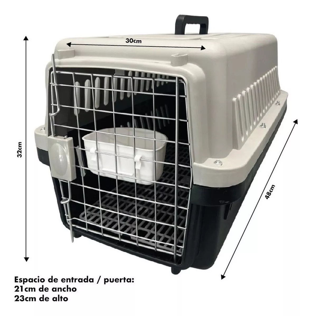 animales y mascotas - Transportadora /  Jaula para medianos a pequeños 2