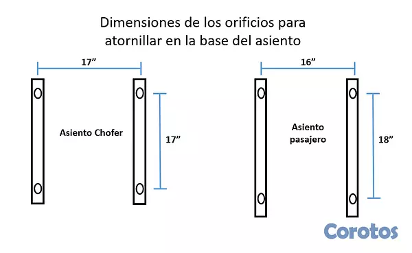 repuestos - Asientos apropiados para camionetas 6