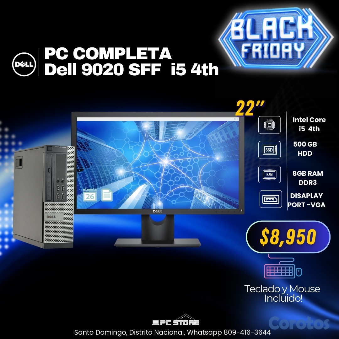 computadoras y laptops - BLACK FRIDAY DE MONITORES 2