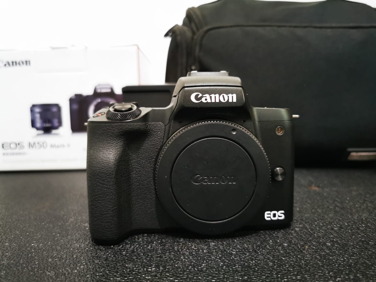 camaras y audio - Camara Canon M50 Mark II con accesorios