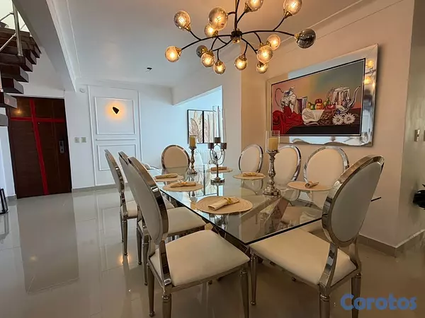 apartamentos - vendo penthouse en residencial mediterráneo Amueblado  6