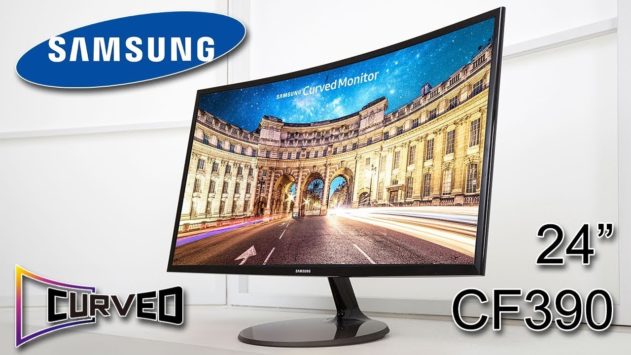 computadoras y laptops - MONITOR CURVO SAMSUNG  24 PULGADAS 