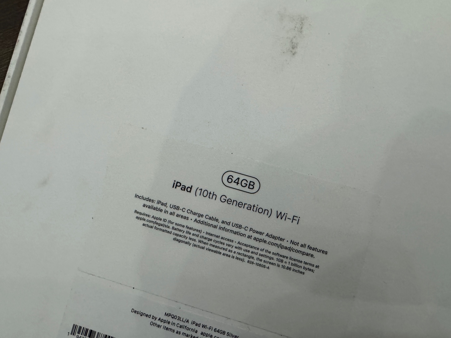 celulares y tabletas - iPad 10ma Generación 64GB Wi-Fi Blanco Nueva Sellada, RD$ 25,995 NEG / TIENDA!!! 2