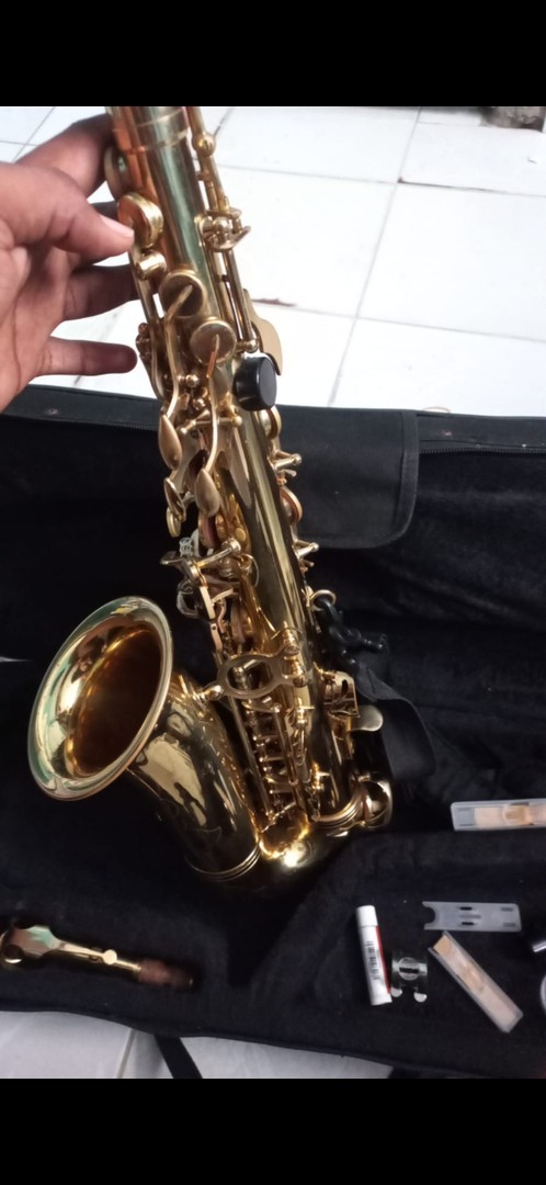 instrumentos musicales - Saxofón Mendini en venta