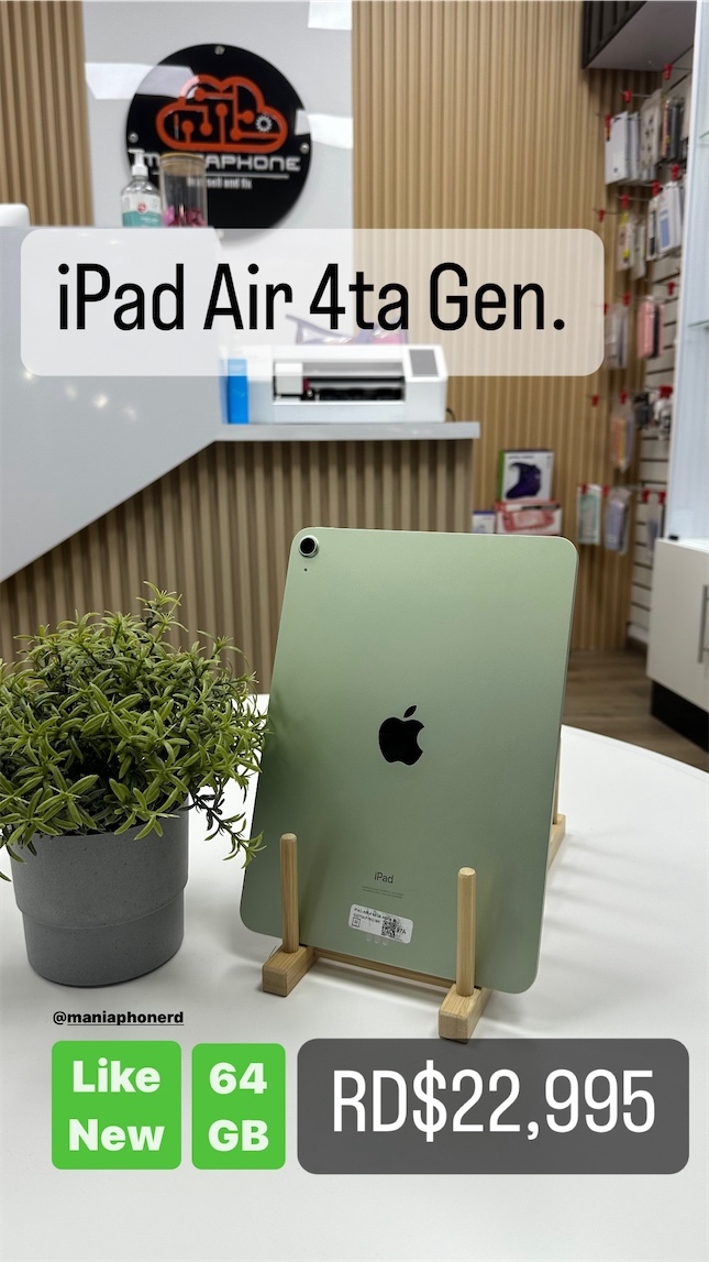 celulares y tabletas - iPad Air 4ta Generación 64GB 10.9” Like New  2