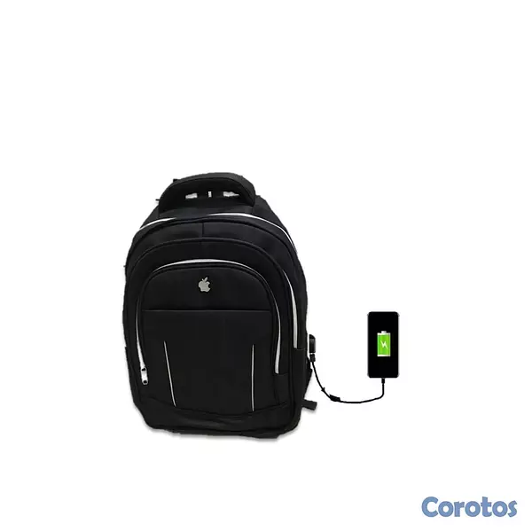 muebles y colchones - Mochila para Laptop con Compartimento Acolchado y  3