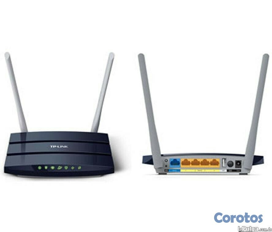 computadoras y laptops - ROUTER WIRELESS TP-LINK ARCHER C50 (US) AC1200, 2.4GHZ/300MBPS, 5.0GHZ/867MBPS 2