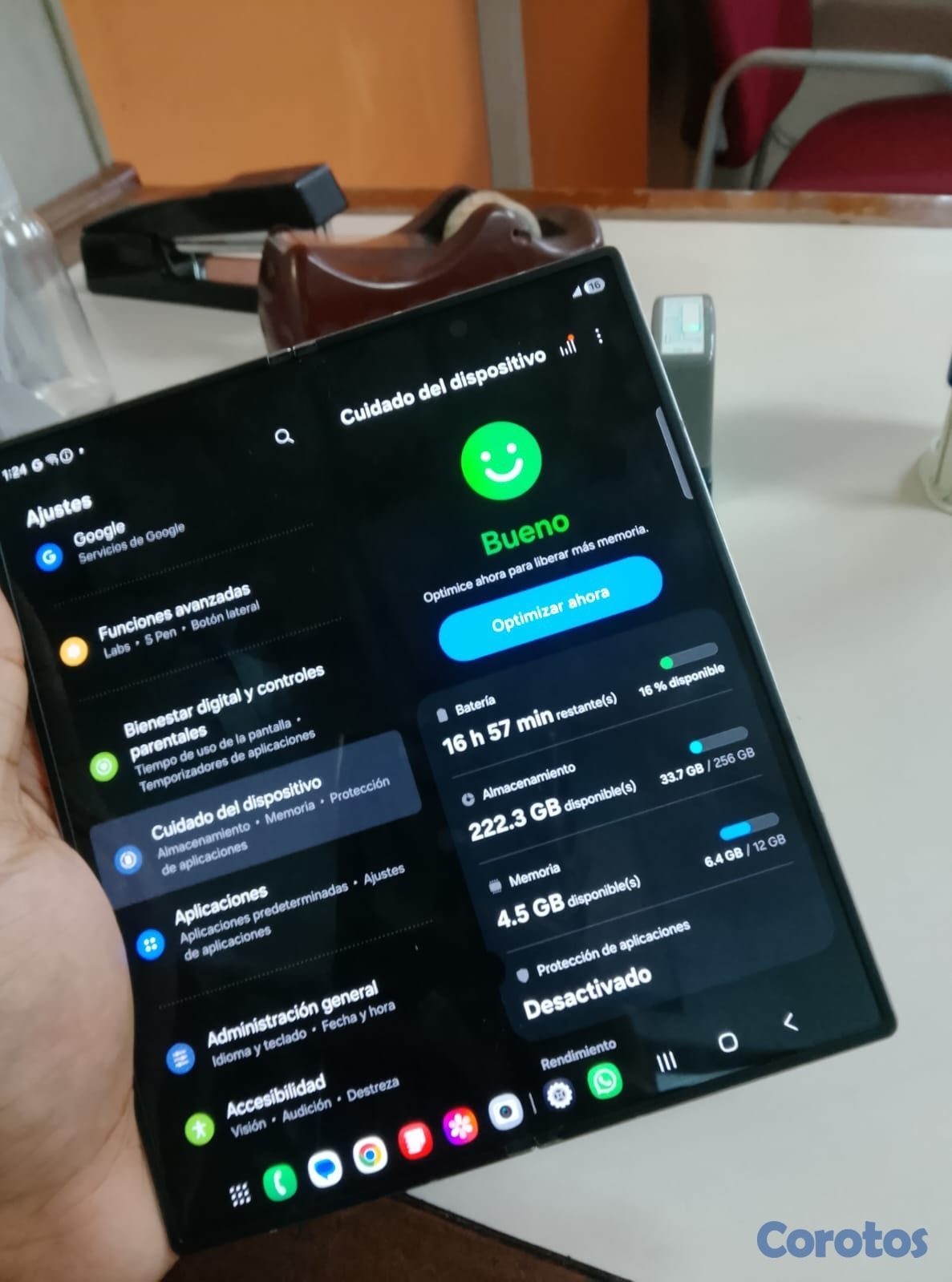 computadoras y laptops - SAMSUNG Galaxy ZFold 6/256gb+12gb Ram/Desbloqueado 5
