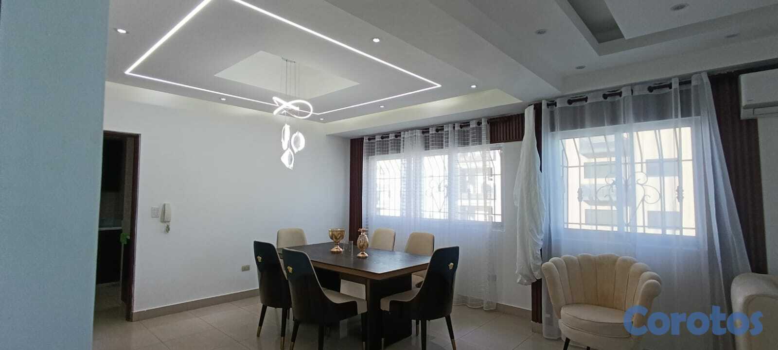 apartamentos - Bella Vista apartamento con amueblado moderno y Balcón con hermosa vista frontal 2