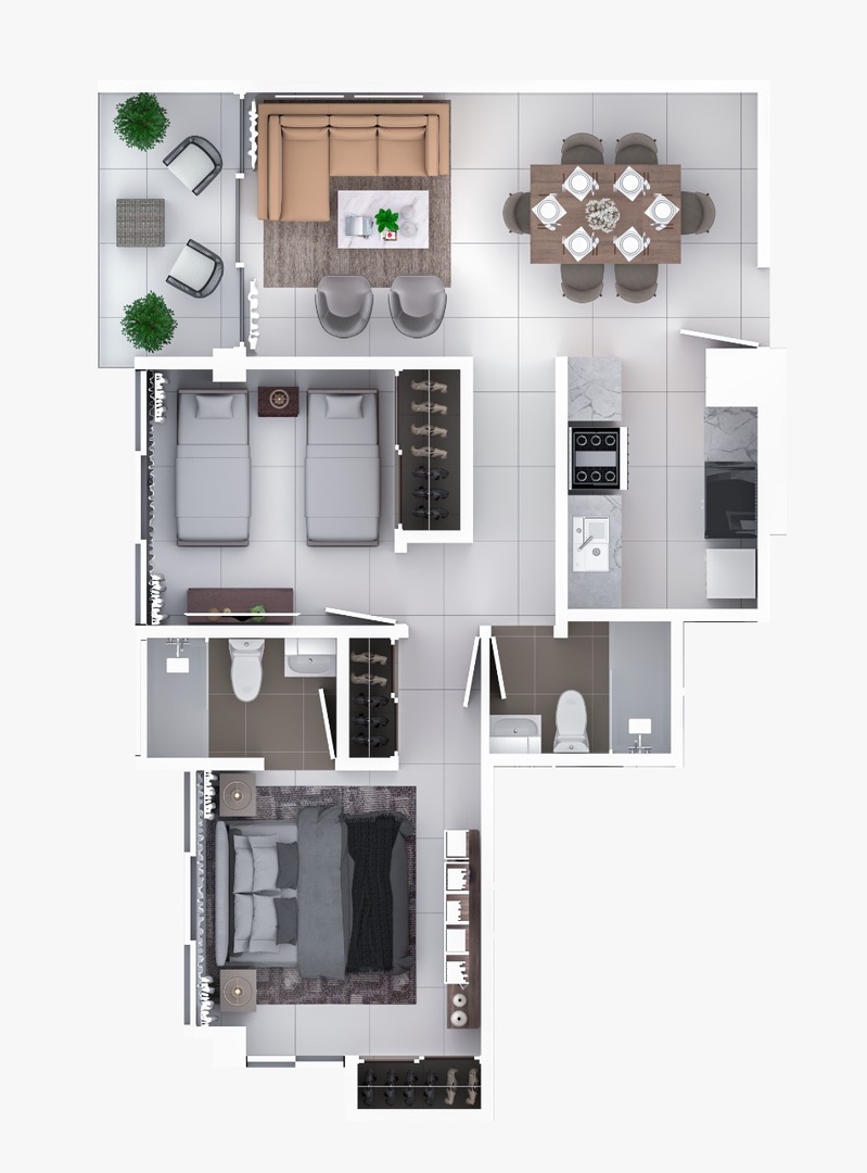 apartamentos - Apartamentos en venta mirador norte 8