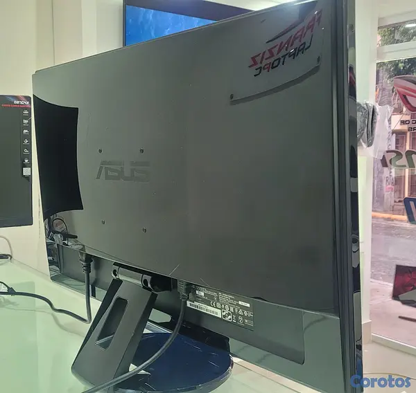 computadoras y laptops - Monitor asus 27 Pulgadas Full 1080p hdmi DisplayPort trae Bocinas  3