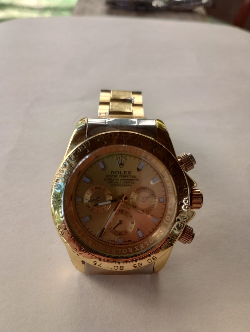 joyas, relojes y accesorios - ROLEX DAYTONA ORO - UNICO DISPONIBLE 0