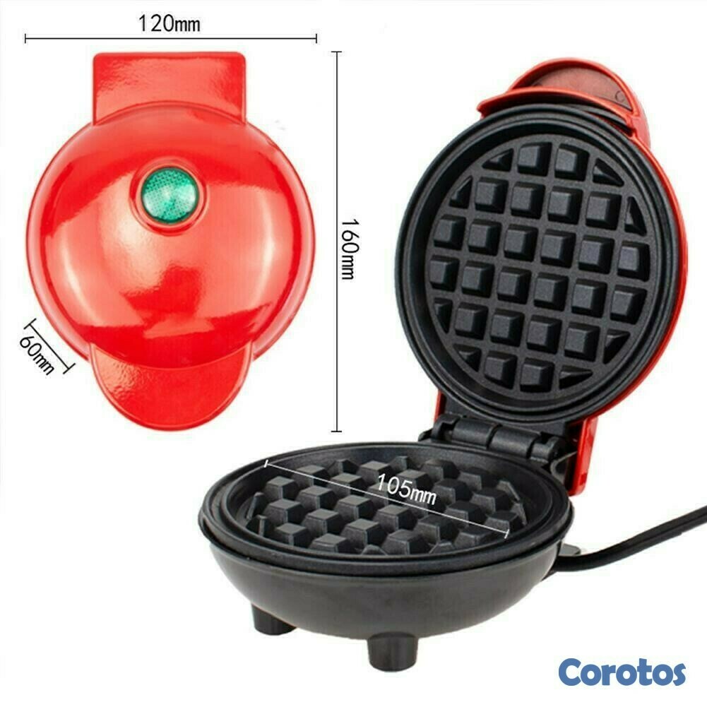 cocina - Mini waflera electrica antiadherente  5