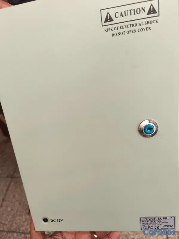 otros electronicos - Caja de Distribución de Energía para Cámaras de Se 3